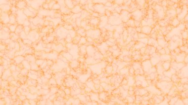 İnce turuncu ve sarı damarlı soyut şeftali rengi mermer dokusu