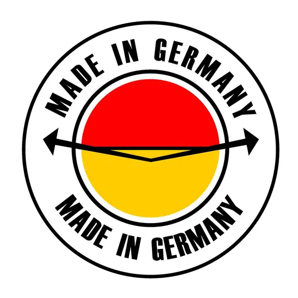 Almanya 'da Yapılan Yuvarlak Bayrak Sembolü