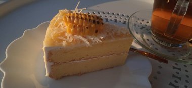 Lezzetli yiyeceklerin yakın görüntüsü