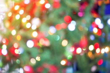 Bokeh ile bulanık zarif soyut colouful açık renkli ışık defocused