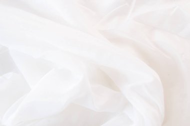 Beyaz kumaş veya beyaz bez doku arka plan kapatın. En iyi görünüm için tasarım alanı ile. Tuval arka plan kullanmak için.