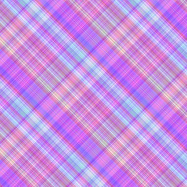 Ekose kumaş. Çeşitli renk çizgileri ve şeritleri olan çok renkli arkaplan. Resim teknolojisi.