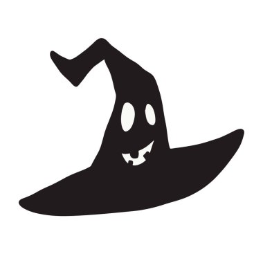 Hand Drawn Happy Halloween Doodle Elements Design.