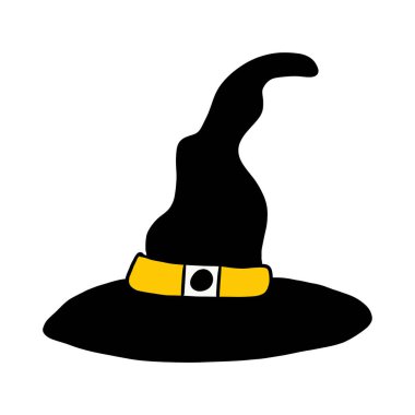 Hand Drawn Happy Halloween Doodle Elements Design.