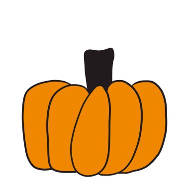 Hand Drawn Happy Halloween Doodle Elements Design.