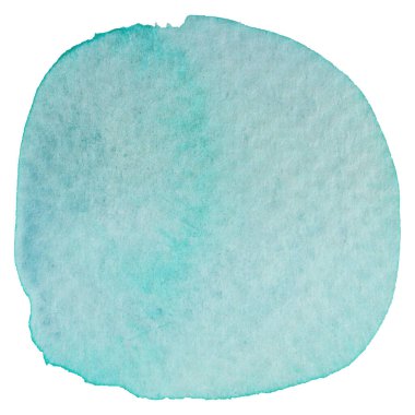 Suluboya Doku Çemberi Dekoratif Elementleri.