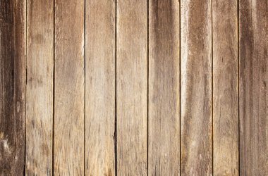 Kahverengi eski ahşap zemin ve doku kopya alanı için herhangi bir tasarım ile