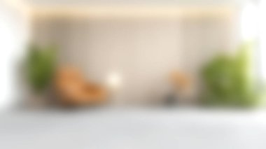 Modern ve minimalist tasarımın uyumlu bir karışımını keşfedin şık bir sandalye, yeşillik ve sıcak tonlarda, davetkar ve sakin bir atmosfer yaratarak.