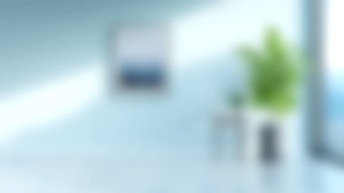 Modern bir tasarım sergilenen duvar sanatı ve canlı bir iç mekan ile parlak ve havadar bir iç mekan, dingin ve davetkar bir atmosfer yaratıyor. Rahatlama ve ilham için mükemmel..