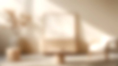 Zarif ahşap mobilyaların, şık bir düzenlemenin ve sıcak tonların olduğu sakin, minimalist bir oturma odası keşfedin. Modern ev ilhamı için mükemmel..