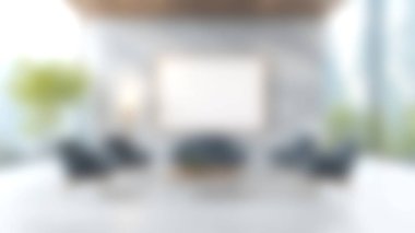 Bu resimde muhteşem dağ manzaralı şık mobilyaların sergilendiği modern bir salon var. Mimari ve tasarım projeleri için ideal.