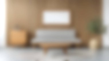 Modern mobilyaların, rahat bir oturma düzeninin ve doğal ışığın olduğu parlak ve davetkar bir oturma odası. Ev dekorasyonu ilhamı için ideal.