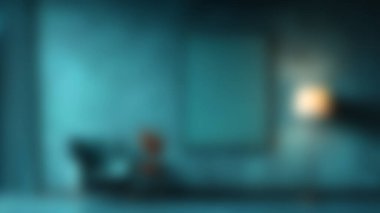 Yumuşak ışıklandırma ve nötr tonlar içeren sakin bir kapalı alan, rahatlama ve sakinlik hissi uyandırmak için mükemmel. Minimalist dekor zarafet katıyor..