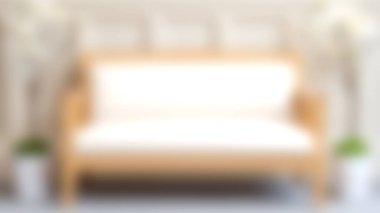 Yastıklarla süslenmiş, doğal ışıkla aydınlatılmış, tenceredeki zarif yeşil bitkilerle tamamlanmış, huzurlu bir atmosfer yaratan, minimalist, rahat bir oturma odası..