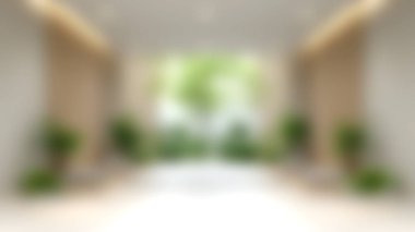 Yumuşak ışık ve yemyeşil bitkilerle dolu bu modern kapalı mekanın rahatlatıcı etkisini deneyimleyin, rahatlama ve estetik zevk için mükemmel..