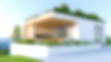 Çarpıcı bir modern mimari tasarım, bereketli yeşilliklerle çevrili parlak bir dış görünüşü sergiliyor. Kıyı ortamında rahatlatıcı bir kaçış için mükemmel..