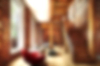 Bu resim, sıcak ahşap elementler, bol doğal ışık ve rahatlama için mükemmel sıcak bir atmosfer içeren modern bir kırsal iç mekan sergiliyor..