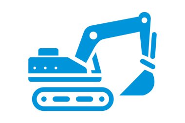 Kazı Sembolü, Yapı Aracı Simgesi Tasarımı.