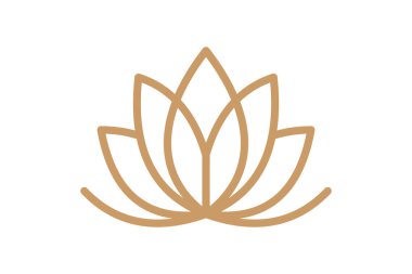 Lüks nilüfer çiçeği serisi, spa, sağlık veya güzellik markası için mükemmel, vektör illüstrasyonu.