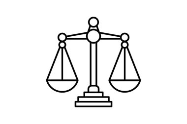 Adalet ve hukuk terazileri