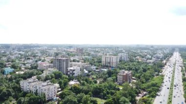 Odisha 'nın başkenti gündüz vakti.