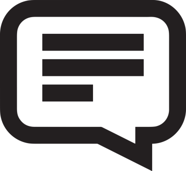 Siyah beyaz yorum simgesi, şeffaf arkaplan ile PNG biçiminde sunulmuştur. Basit ve minimalist tasarım, UI / UX, web uygulamaları, geri bildirim bölümleri veya iletişim görselleri için mükemmel. Çok yönlü dijital kullanım için temiz satırlar