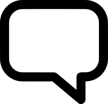 Siyah beyaz yorum simgesi, şeffaf arkaplan ile PNG biçiminde sunulmuştur. Basit ve minimalist tasarım, UI / UX, web uygulamaları, geri bildirim bölümleri veya iletişim görselleri için mükemmel. Çok yönlü dijital kullanım için temiz satırlar