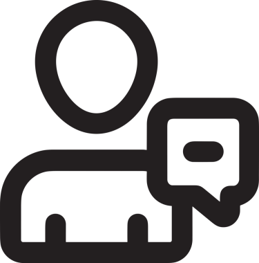 Siyah beyaz yorum simgesi, şeffaf arkaplan ile PNG biçiminde sunulmuştur. Basit ve minimalist tasarım, UI / UX, web uygulamaları, geri bildirim bölümleri veya iletişim görselleri için mükemmel. Çok yönlü dijital kullanım için temiz satırlar