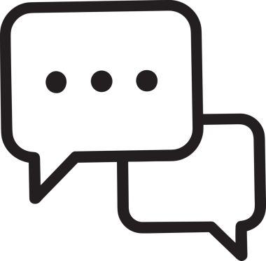 Siyah beyaz yorum simgesi, şeffaf arkaplan ile PNG biçiminde sunulmuştur. Basit ve minimalist tasarım, UI / UX, web uygulamaları, geri bildirim bölümleri veya iletişim görselleri için mükemmel. Çok yönlü dijital kullanım için temiz satırlar