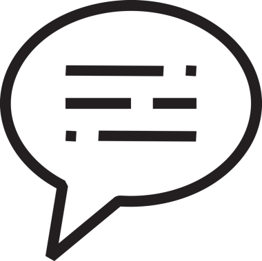 Siyah beyaz yorum simgesi, şeffaf arkaplan ile PNG biçiminde sunulmuştur. Basit ve minimalist tasarım, UI / UX, web uygulamaları, geri bildirim bölümleri veya iletişim görselleri için mükemmel. Çok yönlü dijital kullanım için temiz satırlar