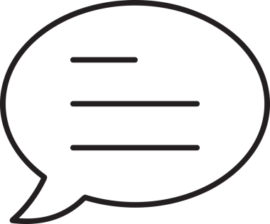 Siyah beyaz yorum simgesi, şeffaf arkaplan ile PNG biçiminde sunulmuştur. Basit ve minimalist tasarım, UI / UX, web uygulamaları, geri bildirim bölümleri veya iletişim görselleri için mükemmel. Çok yönlü dijital kullanım için temiz satırlar