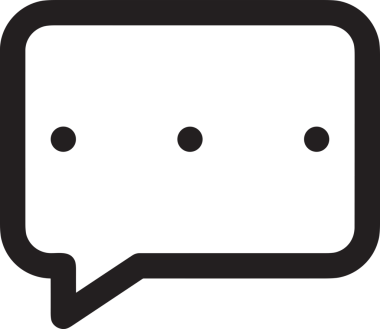 Siyah beyaz yorum simgesi, şeffaf arkaplan ile PNG biçiminde sunulmuştur. Basit ve minimalist tasarım, UI / UX, web uygulamaları, geri bildirim bölümleri veya iletişim görselleri için mükemmel. Çok yönlü dijital kullanım için temiz satırlar