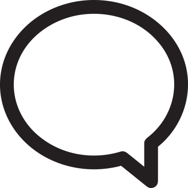 Siyah beyaz yorum simgesi, şeffaf arkaplan ile PNG biçiminde sunulmuştur. Basit ve minimalist tasarım, UI / UX, web uygulamaları, geri bildirim bölümleri veya iletişim görselleri için mükemmel. Çok yönlü dijital kullanım için temiz satırlar