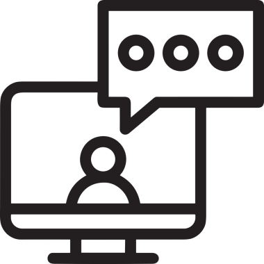 Siyah beyaz yorum simgesi, şeffaf arkaplan ile PNG biçiminde sunulmuştur. Basit ve minimalist tasarım, UI / UX, web uygulamaları, geri bildirim bölümleri veya iletişim görselleri için mükemmel. Çok yönlü dijital kullanım için temiz satırlar