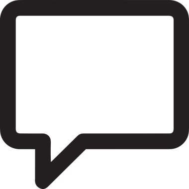 Siyah beyaz yorum simgesi, şeffaf arkaplan ile PNG biçiminde sunulmuştur. Basit ve minimalist tasarım, UI / UX, web uygulamaları, geri bildirim bölümleri veya iletişim görselleri için mükemmel. Çok yönlü dijital kullanım için temiz satırlar