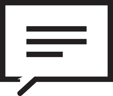 Siyah beyaz yorum simgesi, şeffaf arkaplan ile PNG biçiminde sunulmuştur. Basit ve minimalist tasarım, UI / UX, web uygulamaları, geri bildirim bölümleri veya iletişim görselleri için mükemmel. Çok yönlü dijital kullanım için temiz satırlar