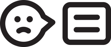 Siyah beyaz yorum simgesi, şeffaf arkaplan ile PNG biçiminde sunulmuştur. Basit ve minimalist tasarım, UI / UX, web uygulamaları, geri bildirim bölümleri veya iletişim görselleri için mükemmel. Çok yönlü dijital kullanım için temiz satırlar