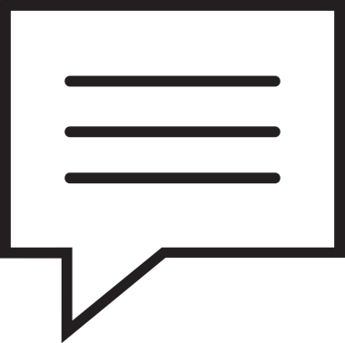 Siyah beyaz yorum simgesi, şeffaf arkaplan ile PNG biçiminde sunulmuştur. Basit ve minimalist tasarım, UI / UX, web uygulamaları, geri bildirim bölümleri veya iletişim görselleri için mükemmel. Çok yönlü dijital kullanım için temiz satırlar