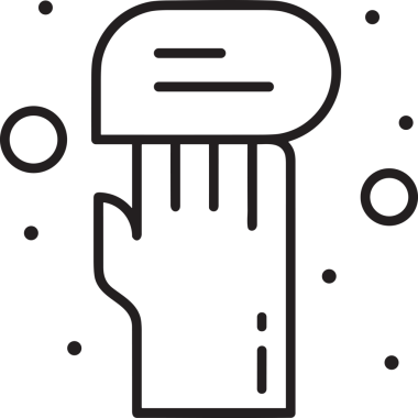 Siyah beyaz yorum simgesi, şeffaf arkaplan ile PNG biçiminde sunulmuştur. Basit ve minimalist tasarım, UI / UX, web uygulamaları, geri bildirim bölümleri veya iletişim görselleri için mükemmel. Çok yönlü dijital kullanım için temiz satırlar