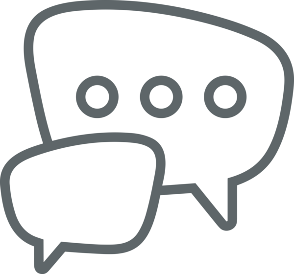 Siyah beyaz yorum simgesi, şeffaf arkaplan ile PNG biçiminde sunulmuştur. Basit ve minimalist tasarım, UI / UX, web uygulamaları, geri bildirim bölümleri veya iletişim görselleri için mükemmel. Çok yönlü dijital kullanım için temiz satırlar