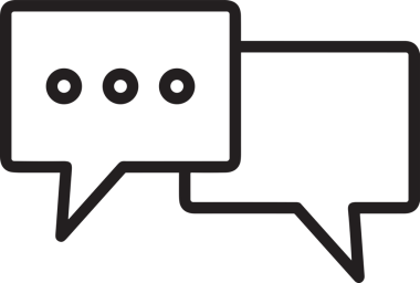 Siyah beyaz yorum simgesi, şeffaf arkaplan ile PNG biçiminde sunulmuştur. Basit ve minimalist tasarım, UI / UX, web uygulamaları, geri bildirim bölümleri veya iletişim görselleri için mükemmel. Çok yönlü dijital kullanım için temiz satırlar