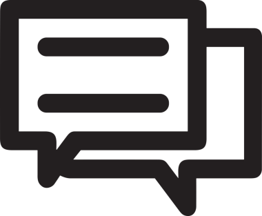 Siyah beyaz yorum simgesi, şeffaf arkaplan ile PNG biçiminde sunulmuştur. Basit ve minimalist tasarım, UI / UX, web uygulamaları, geri bildirim bölümleri veya iletişim görselleri için mükemmel. Çok yönlü dijital kullanım için temiz satırlar