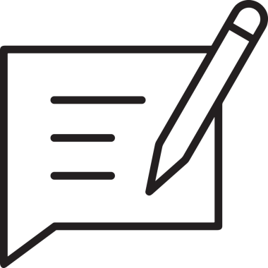 Siyah beyaz yorum simgesi, şeffaf arkaplan ile PNG biçiminde sunulmuştur. Basit ve minimalist tasarım, UI / UX, web uygulamaları, geri bildirim bölümleri veya iletişim görselleri için mükemmel. Çok yönlü dijital kullanım için temiz satırlar