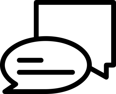 Siyah beyaz yorum simgesi, şeffaf arkaplan ile PNG biçiminde sunulmuştur. Basit ve minimalist tasarım, UI / UX, web uygulamaları, geri bildirim bölümleri veya iletişim görselleri için mükemmel. Çok yönlü dijital kullanım için temiz satırlar