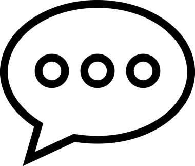 Siyah beyaz yorum simgesi, şeffaf arkaplan ile PNG biçiminde sunulmuştur. Basit ve minimalist tasarım, UI / UX, web uygulamaları, geri bildirim bölümleri veya iletişim görselleri için mükemmel. Çok yönlü dijital kullanım için temiz satırlar