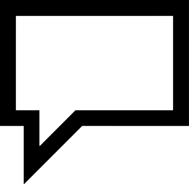 Siyah beyaz yorum simgesi, şeffaf arkaplan ile PNG biçiminde sunulmuştur. Basit ve minimalist tasarım, UI / UX, web uygulamaları, geri bildirim bölümleri veya iletişim görselleri için mükemmel. Çok yönlü dijital kullanım için temiz satırlar