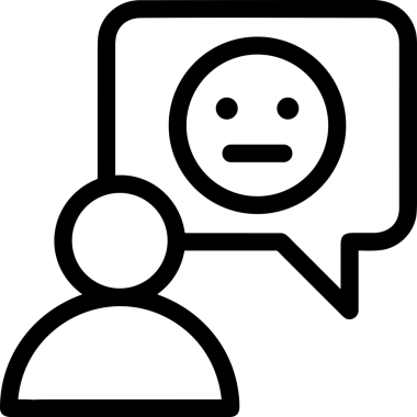 Siyah beyaz yorum simgesi, şeffaf arkaplan ile PNG biçiminde sunulmuştur. Basit ve minimalist tasarım, UI / UX, web uygulamaları, geri bildirim bölümleri veya iletişim görselleri için mükemmel. Çok yönlü dijital kullanım için temiz satırlar