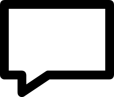 Siyah beyaz yorum simgesi, şeffaf arkaplan ile PNG biçiminde sunulmuştur. Basit ve minimalist tasarım, UI / UX, web uygulamaları, geri bildirim bölümleri veya iletişim görselleri için mükemmel. Çok yönlü dijital kullanım için temiz satırlar