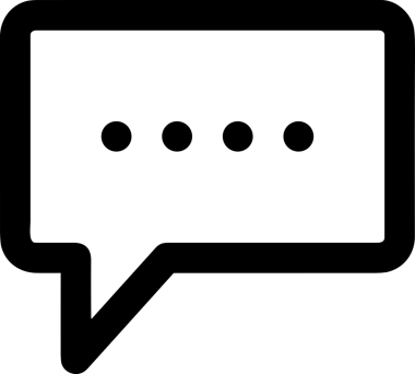 Siyah beyaz yorum simgesi, şeffaf arkaplan ile PNG biçiminde sunulmuştur. Basit ve minimalist tasarım, UI / UX, web uygulamaları, geri bildirim bölümleri veya iletişim görselleri için mükemmel. Çok yönlü dijital kullanım için temiz satırlar