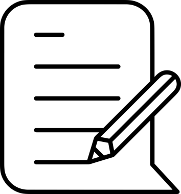 Siyah beyaz yorum simgesi, şeffaf arkaplan ile PNG biçiminde sunulmuştur. Basit ve minimalist tasarım, UI / UX, web uygulamaları, geri bildirim bölümleri veya iletişim görselleri için mükemmel. Çok yönlü dijital kullanım için temiz satırlar